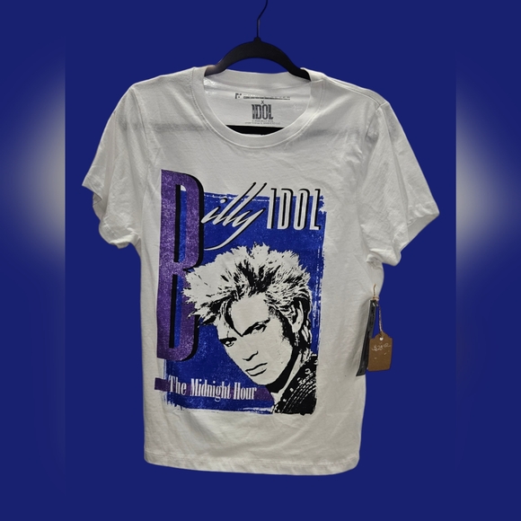 NWT PRINCE PETER BILLY IDOL  THE MIDNIGHT HOUR t shirt RARE - Picture 1 of 5